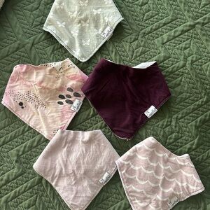 Copper Pearl Bandana Bib Set - Multicolor